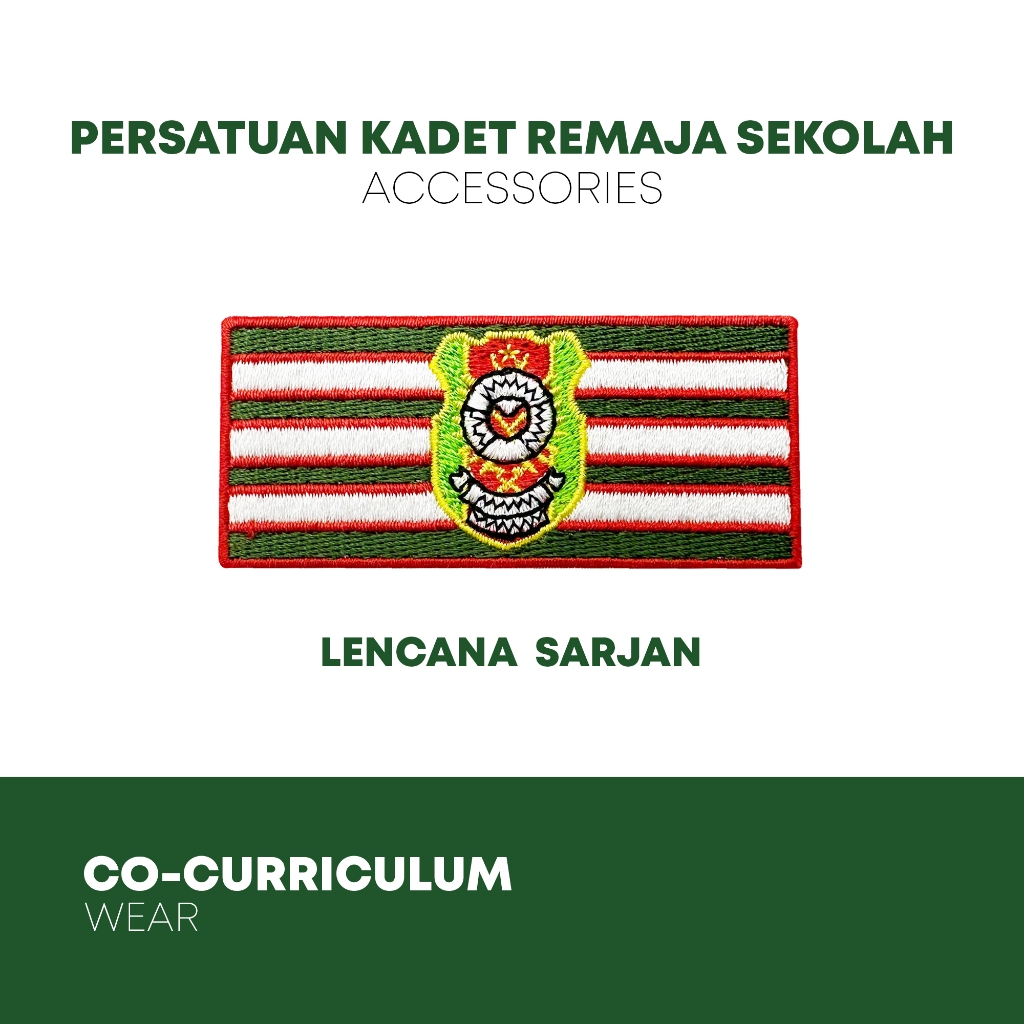 Indah Pesona School Co-Curriculum อุปกรณ์เสริม TKRS U17-3