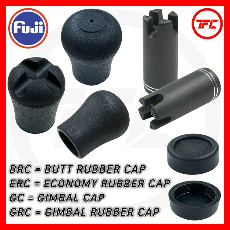 FUJI ยาง Butt Cap BRC Gimbal Butt Cap GRC ERC GC Economy Cover Rod Custom 19 22