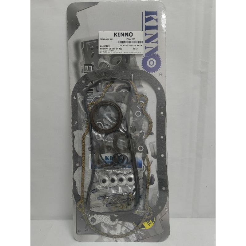 FSDH-020-GR KINNO DAIHATSU MIRA L2 12V EF-4EL เครื่องยนต์ FULLSET GASKET (CARBON)