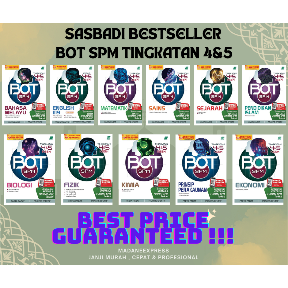 [XPRESS] SASBADI BESTSELLER: SPM BOT LEVEL 4&5