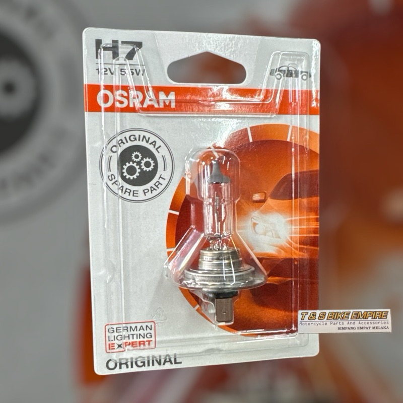 หลอดไฟ H7 OSRAM 12V 55W