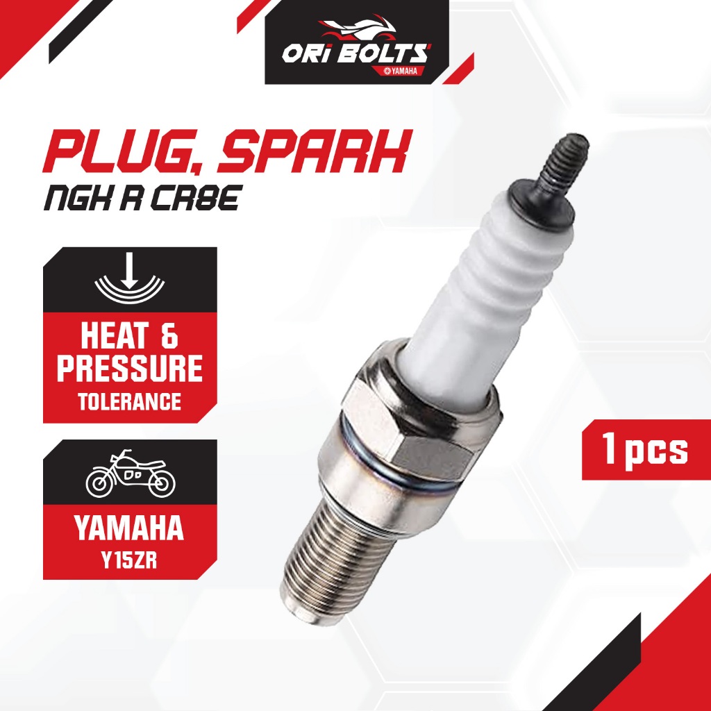 94700-00330 Yamaha Y15ZR Y15 (0114) V1 V2 หัวเทียน CR8E