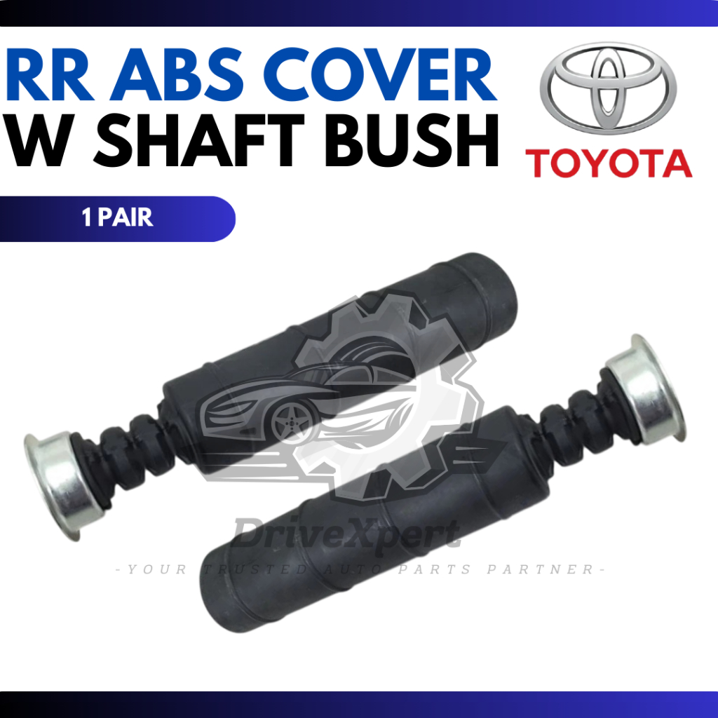 ฝาครอบโช้คอัพหลัง Toyota 17MM พร้อมบุชเพลา - Toyota Vios NCP42 (48341-0D040)