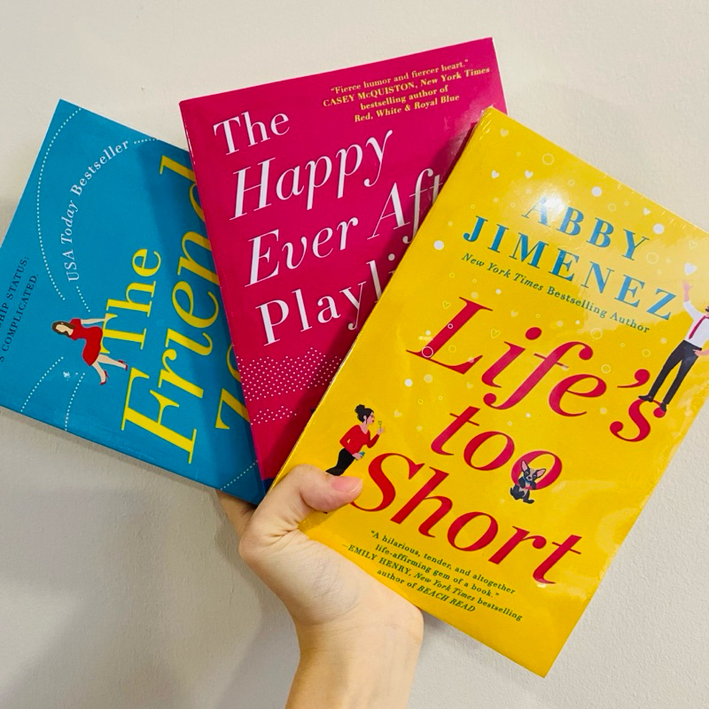 The Friend Zone 3 Books Series โดย Abby JimenezENGThe Friend Zone The Happy Ever After Playlist, Lif