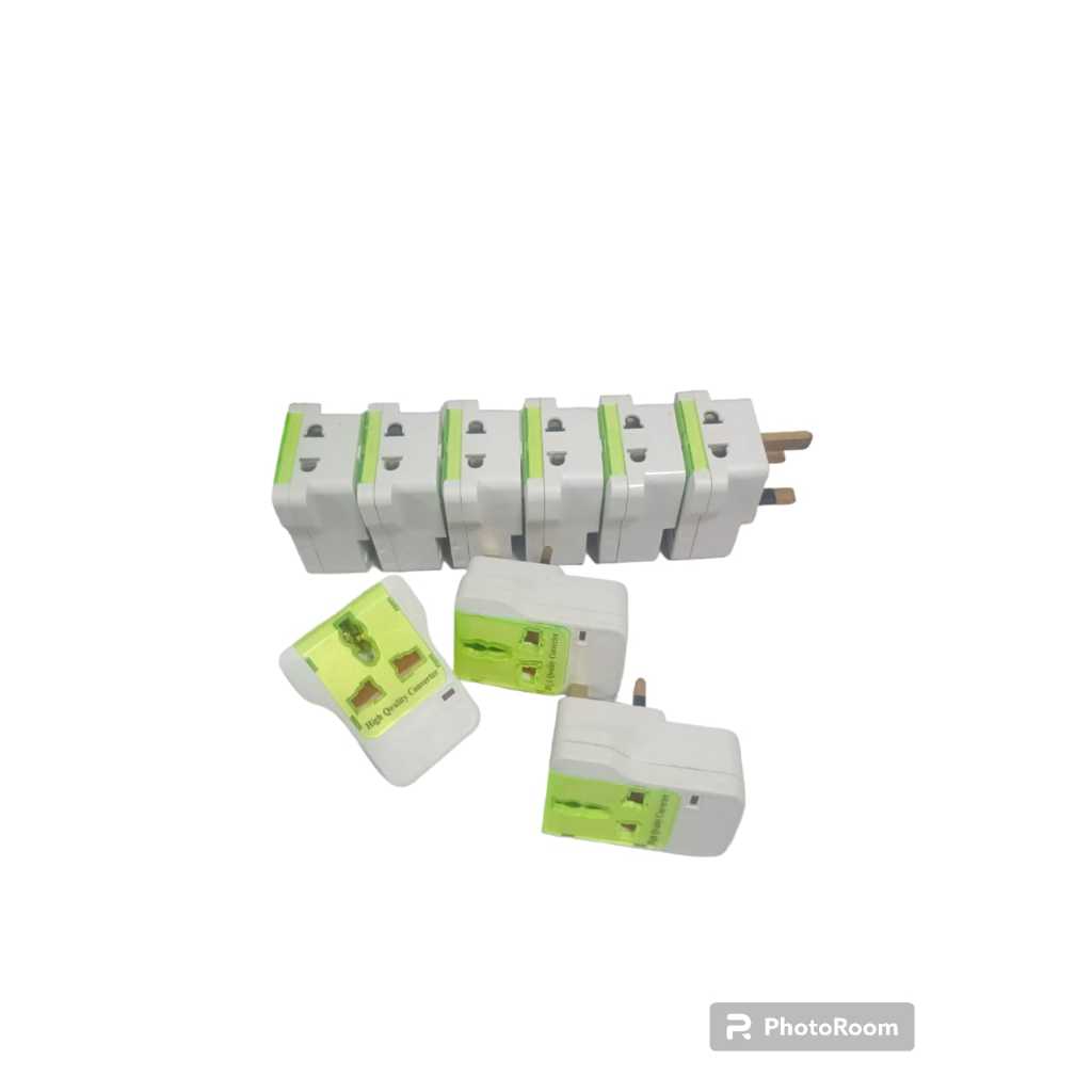 UK 3 PIN UNIVERSAL TRAVEL PLUG SOCKET ADOPTER -109