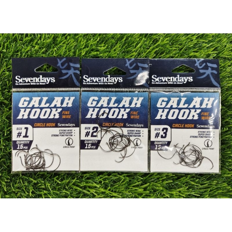 SEVENDAYS GALAH HOOK CIRCLE HOOK MATA MAUT/PARAWN HOOK/MATANG GALAH