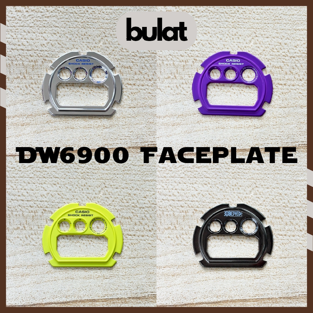 Faceplate Dw6900 Faceplate Bnb Dw6900 CC2 CC3 CC6 Ducati UD3 Hawks NB3 Cb2 Polis Evo One Piece สีดํา