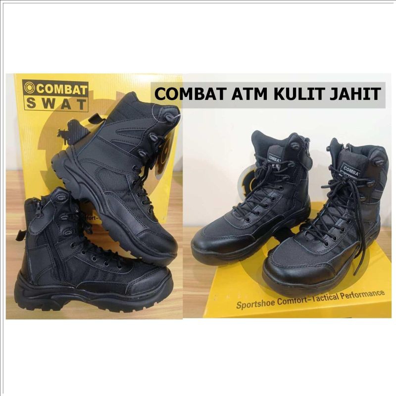 รองเท้าหนังวัว Combat ATM
