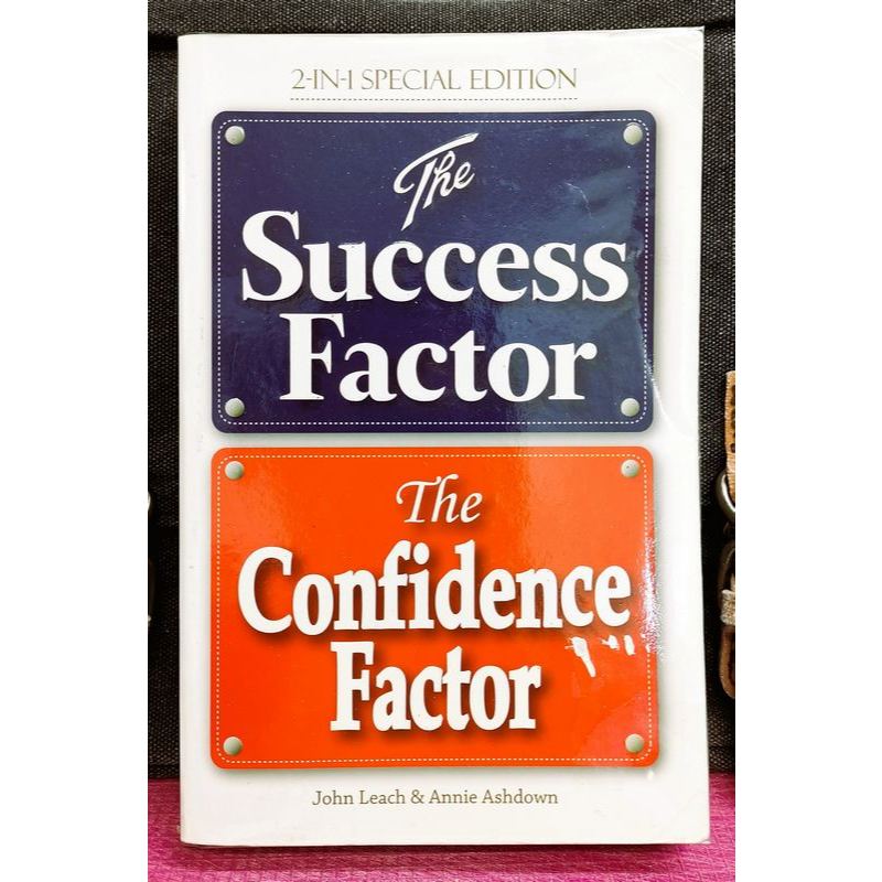 PRELOVEDJohhn Leach & Annie Ashdown - THE SUCCESS FACTOR + THE CONFIDENCE FACTOR : 2-In-1 Special Ed