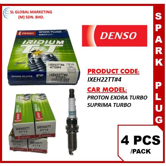 หัวเทียน DENSO Iridium TT สําหรับ Proton Exora , Suprima Turbo - IXEH22TT 4