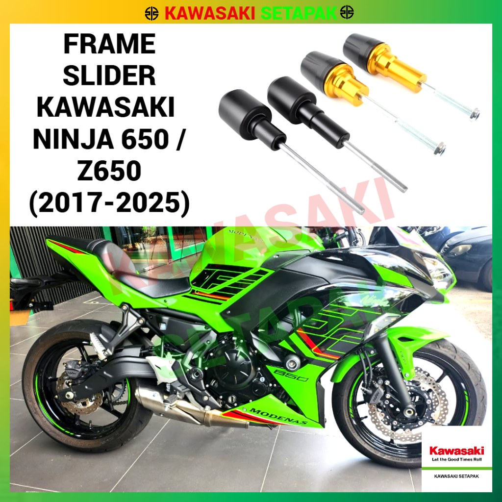 FRAME SLIDER KAWASAKI NINJA 650 / Z650 / Z650RS (2023-2025)