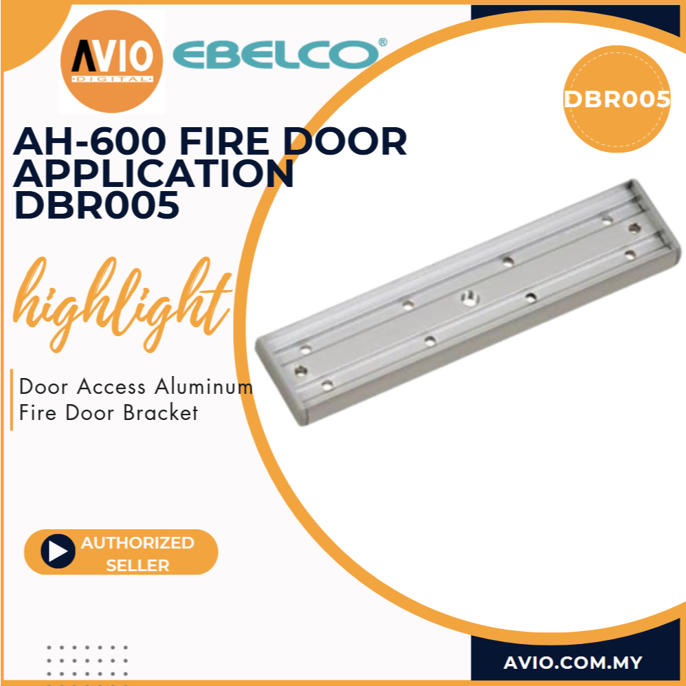 EBELCO DBR005 AH-600 600lbs ประตู Access Bracket ประตูอลูมิเนียมแม่เหล็กประตู AH-600 DBR005