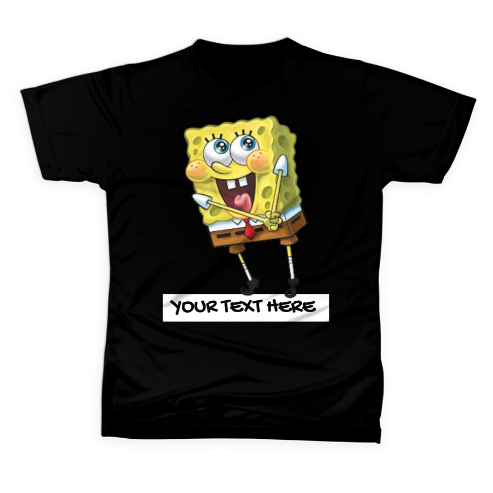 SPANGEBOB Kids T-shirt For Casual Present Birthday
