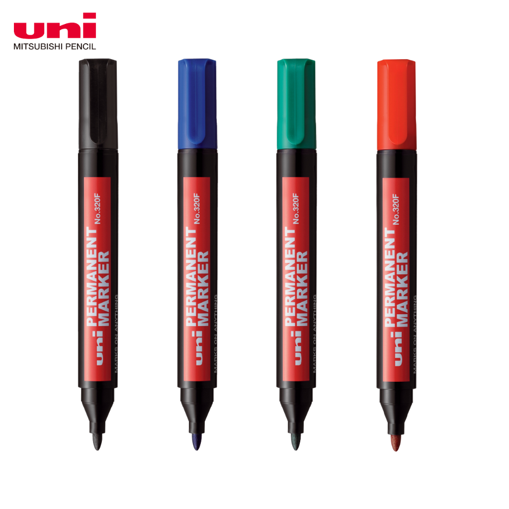 Uni ปากกามาร์กเกอร์ถาวรไร้น้ํามัน Xylene NO.320F