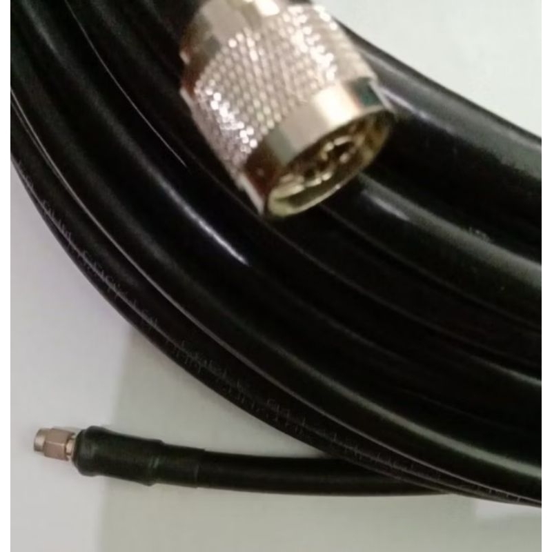สาย RF ชาย 7 เมตร LMR400 N ถึง SMA ตัวผู้