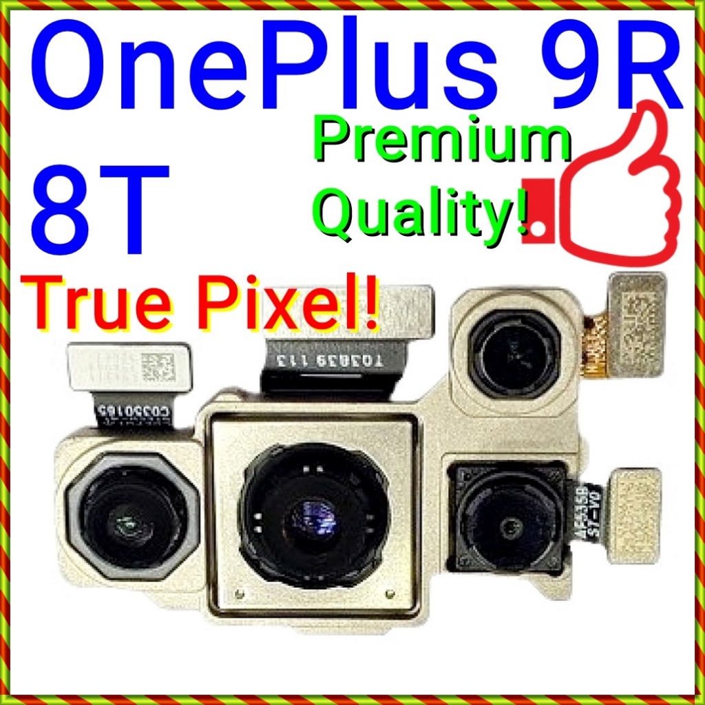 (48MP) ใหม่ Selfie เลนส์กล้องหลักด้านหน้า/หลัง Flex Ribbon OnePlus 9R / 8T / KB2003 KB2005 LE2101