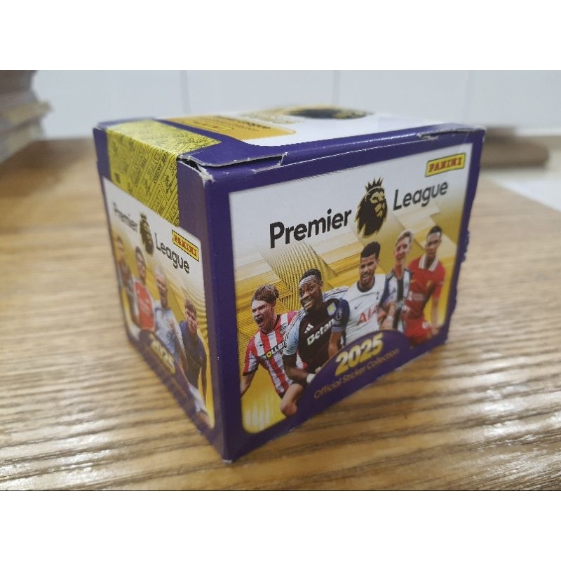 Panini Premier League 2025 Official Sticker Collection กล่องปิดผนึก