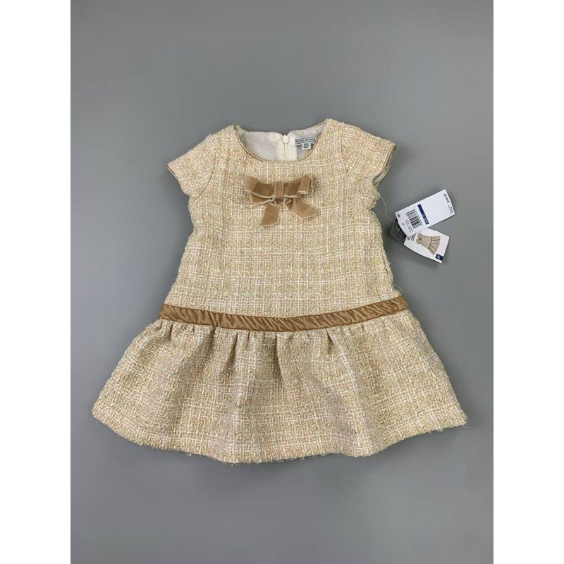 TWEED DRESS / DRESS BIRTHDAY PARTY/ CUTE DRESS / SIMPLE DRESS