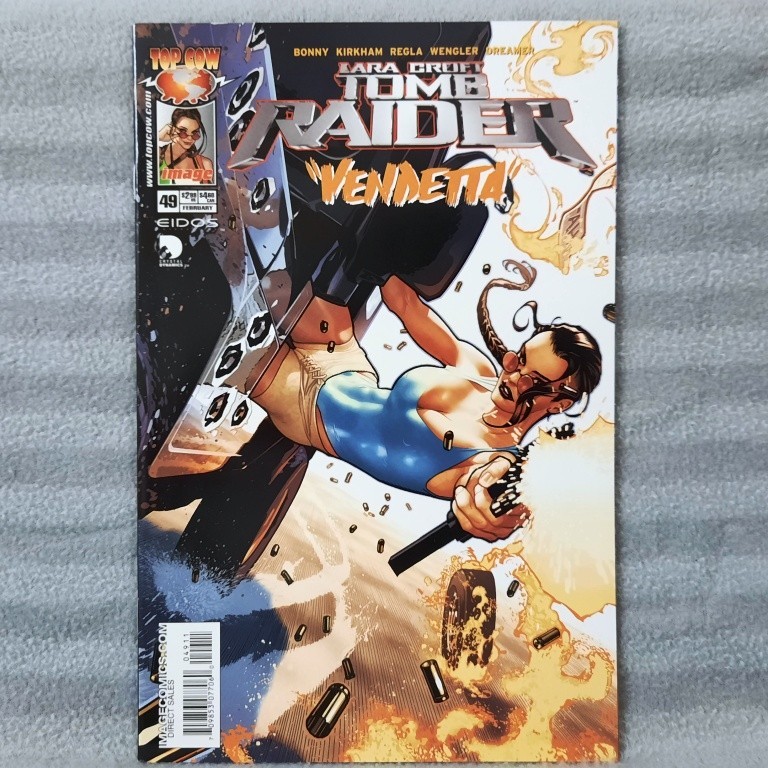 Tomb Raider 49 Adam Hughes Cvr (ภาพ/ท็อป Cow Comics) HTF (James Bonny, Tyler Kirkham)