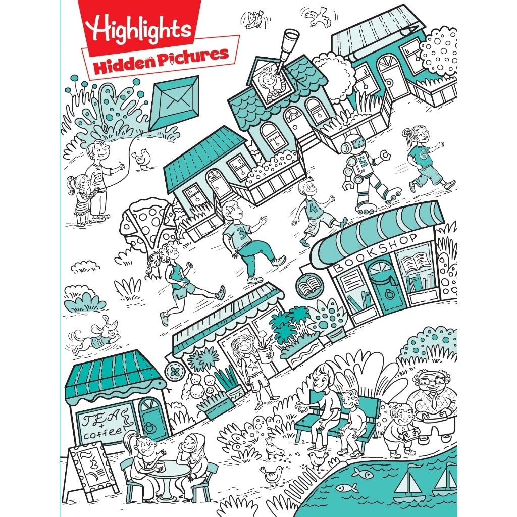 [BS] Pelangi Highlights Hidden Pictures Longest Hidden Pictures Puzzle Ever