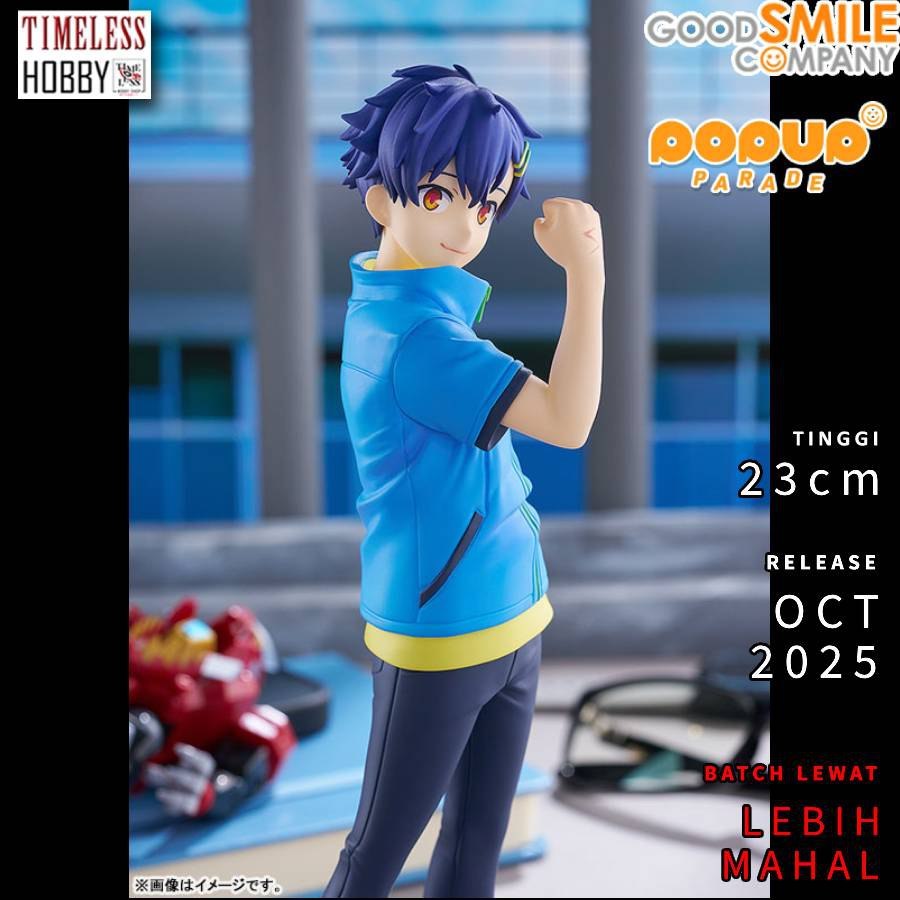 POP UP PARADE ภาพยนตร์ Yomogi Asoaka Hibiki Yuta L ขนาดรูป GRIDMAN UNIVERSE 中阳木 L 尺太