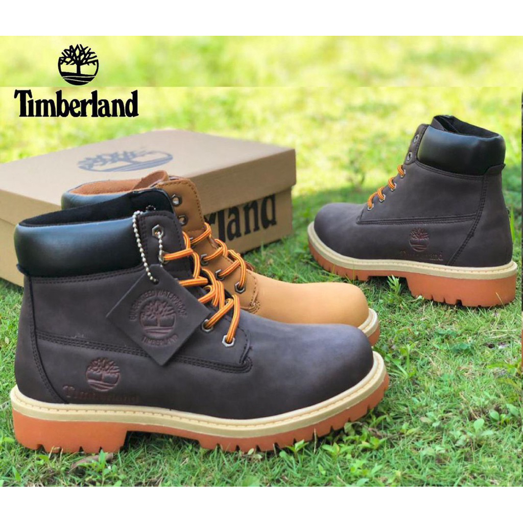 Best Edition Extremely Advance Hiking Explorer Expedition Jungle Street รองเท้าบูตสีเหลือง Kasut Boo