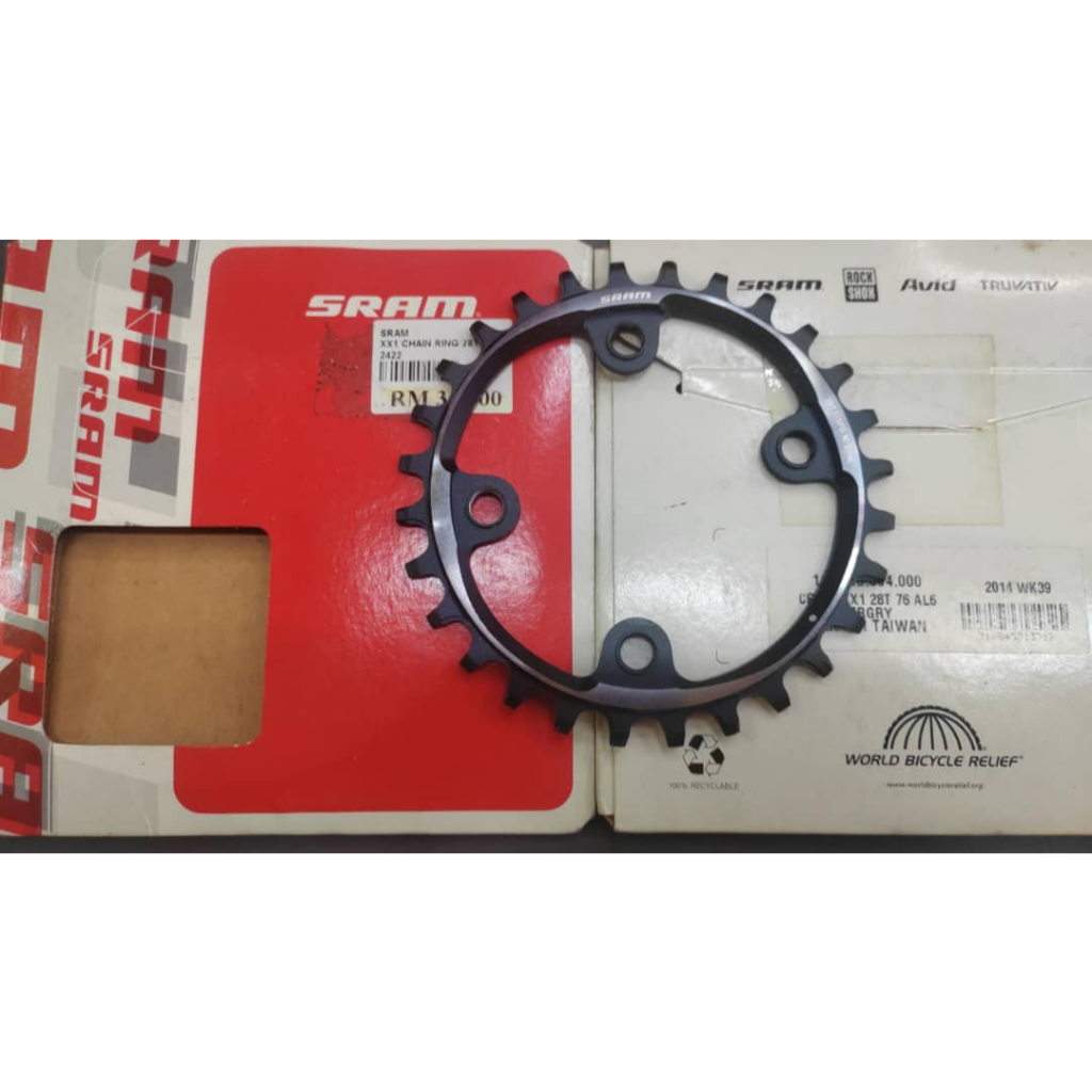 SRAM XX1 28T 76BCD โซ่ 11SP