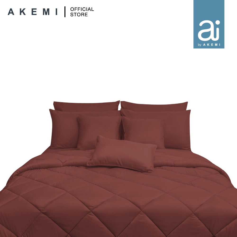 Ai by AKEMI Colourkissed Collection ผ้าพันคอ Set 100% MicroXT 700TC (ซุปเปอร์เดี่ยว)