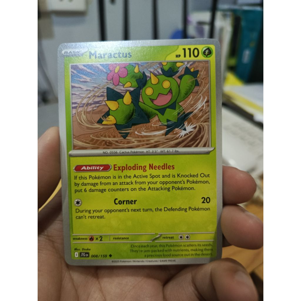 Pokemon TCG Maractus Journey Together