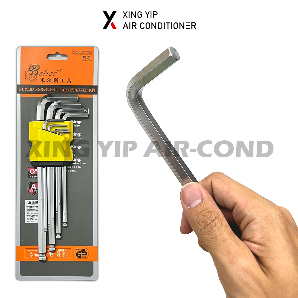 Belief ชุดกุญแจ Hex Allen (1.5mm - 10mm)