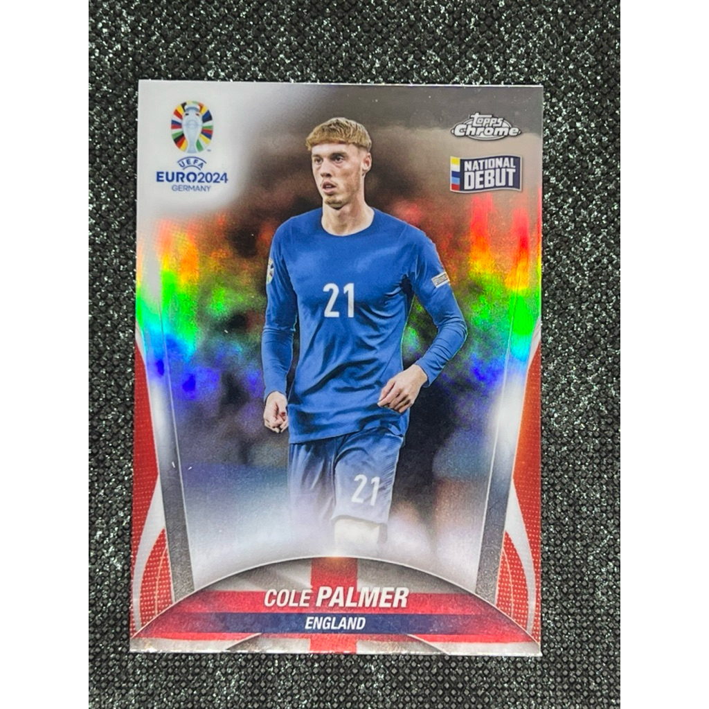 2024 Topps Chrome UEFA Euro 2024 Refractor - Cole Palmer