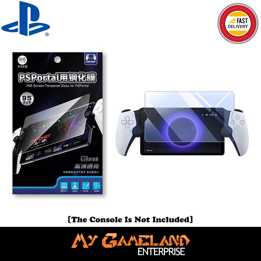 ฟิล์มกระจกนิรภัย IINE สําหรับ Playstation Portal PS Portal (L919)(ใหม่เอี่ยม)