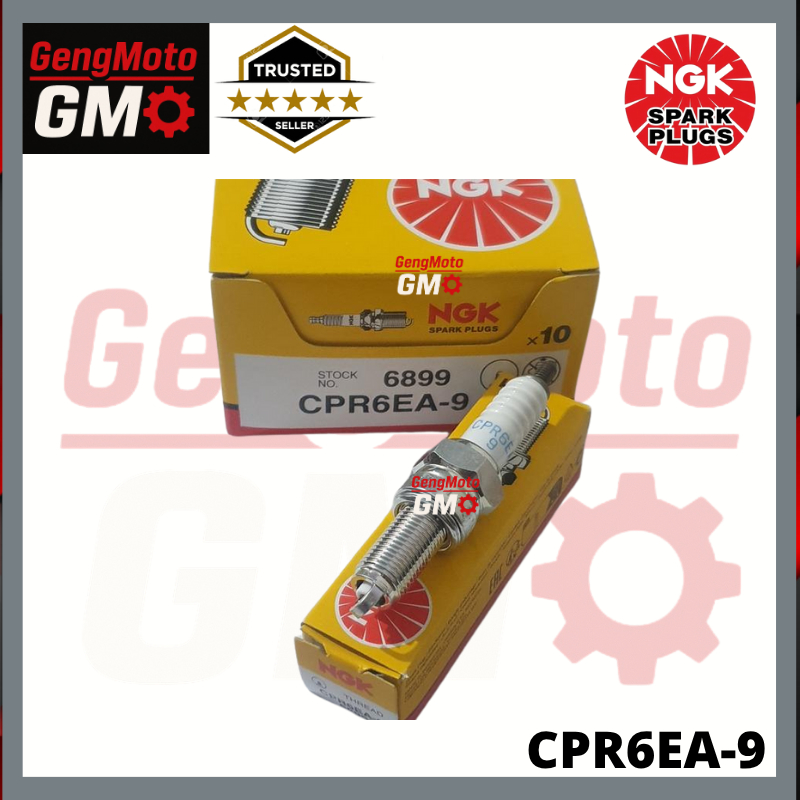 [WAVE125 WAVE110 FUTURE WAVE ALPHA WAVE DASH 110 ] หัวเทียน NGK G-POWER PLUG- CPR6EA-9 CPR6EAGP9