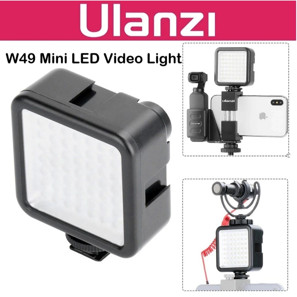ULANZI W49/ VL49 / VL49 RGB Mini LED Video Light | ไฟถ่ายภาพ Vlog