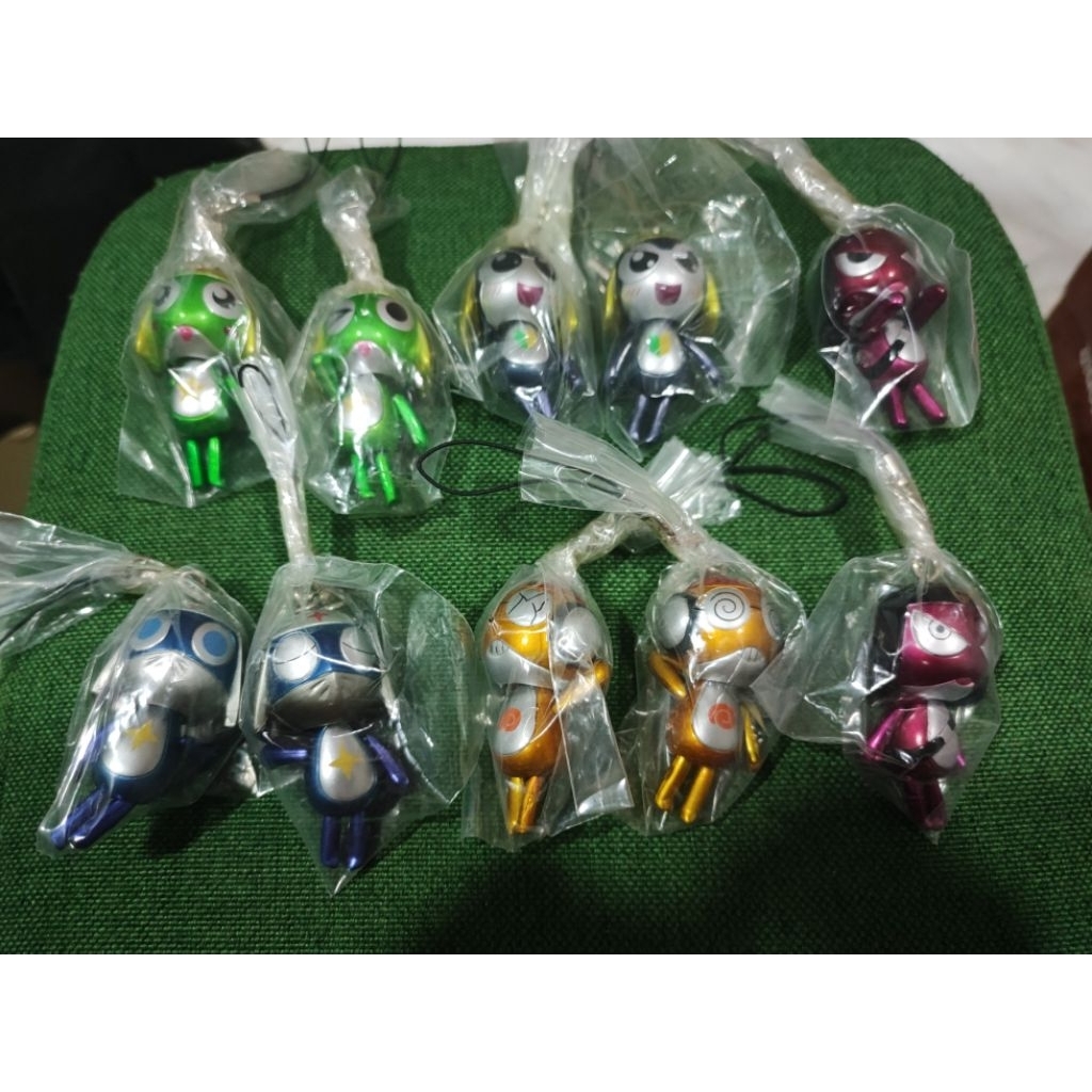2006 Bandai Keroro Ex แถบพวงกุญแจ (Sgt. กบ) [ใหม่]