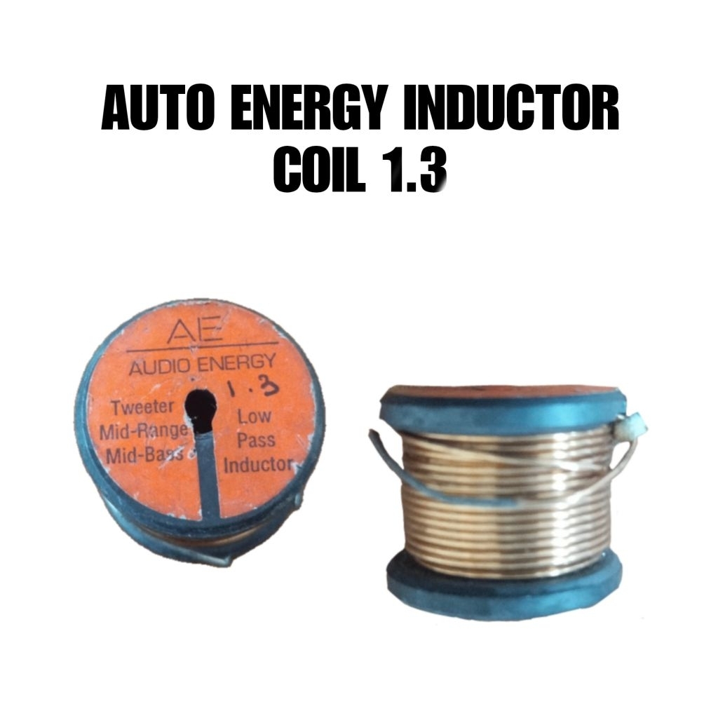 AUDIO ENERGY LOW PASS INDUCTOR COIL WOOFER / SUB-WOOFER 1.3