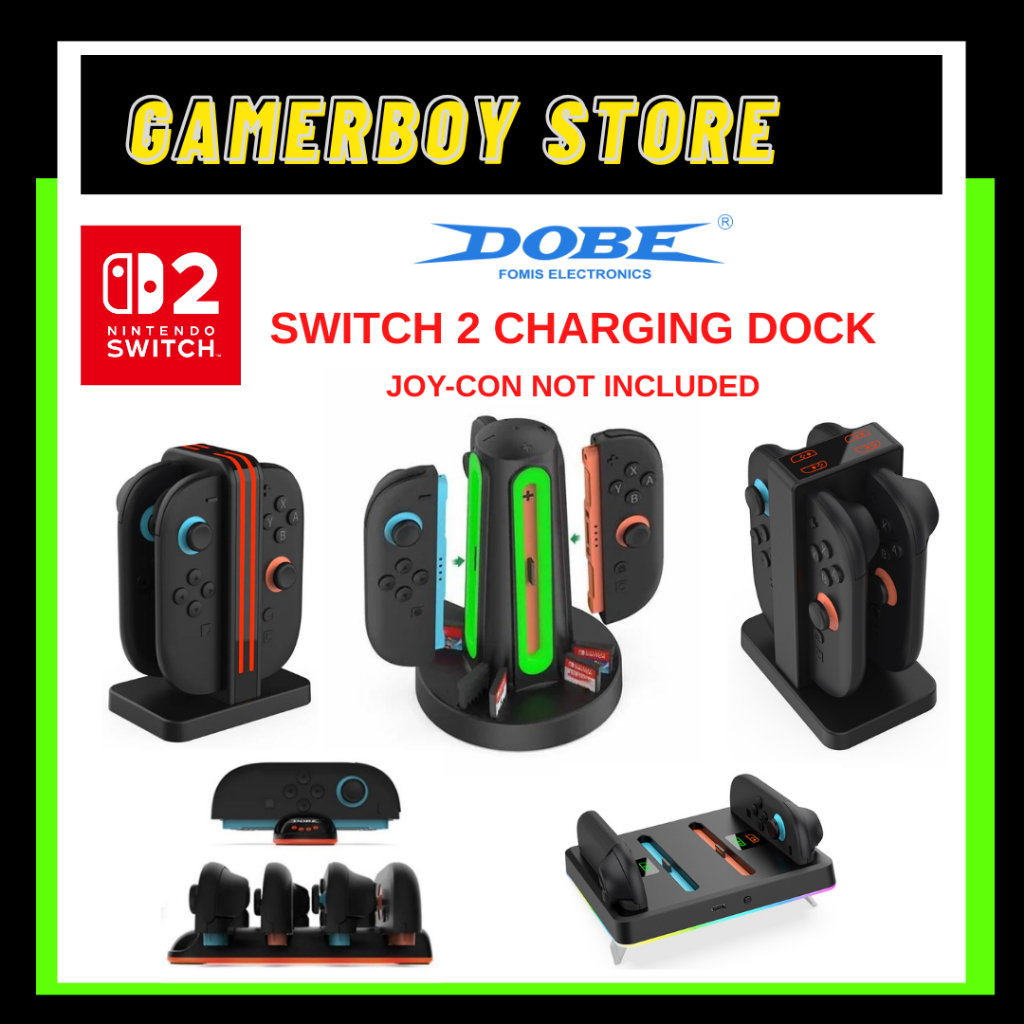 DOBE NINTENDO SWITCH 2 JOY-CON CHARGING DOCK [สําหรับ SWITCH 2 JOY-CON เท่านั้น]