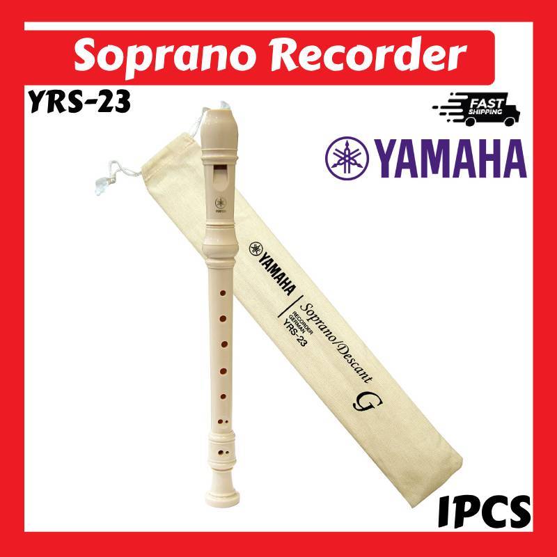 YAMAHA Soprano Recorder Descant Recorder เยอรมัน YRS-23 G เครื่องบันทึก Yamaha Rekoder