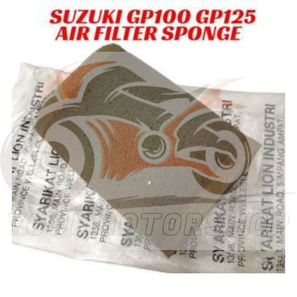 ฟองน้ํากรองอากาศ Suzuki GP100 GP125
