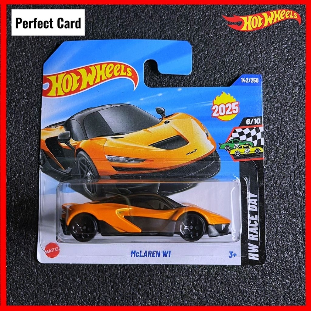 Hot Wheels McLaren W1 2025 First Edition สีส้ม Mclaren Roda Panas Hotwheels Terbaru Mclaren p1 gtr h