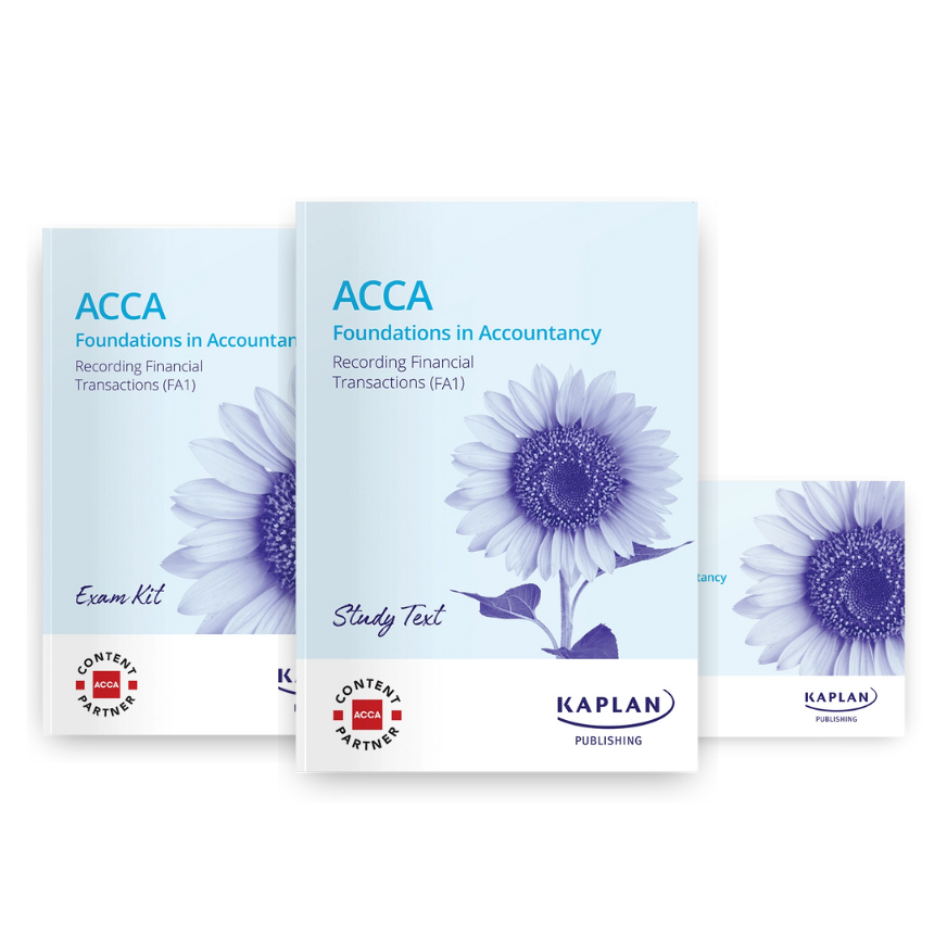 2026 FA1 KAPLAN FIA ESSENTIAL PACK RECORDING FINANCIAL TRANSACTIONS 2025/26