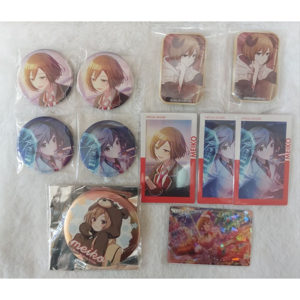 [อย่างเป็นทางการ] Project Sekai Vocaloid Meiko badge epick card