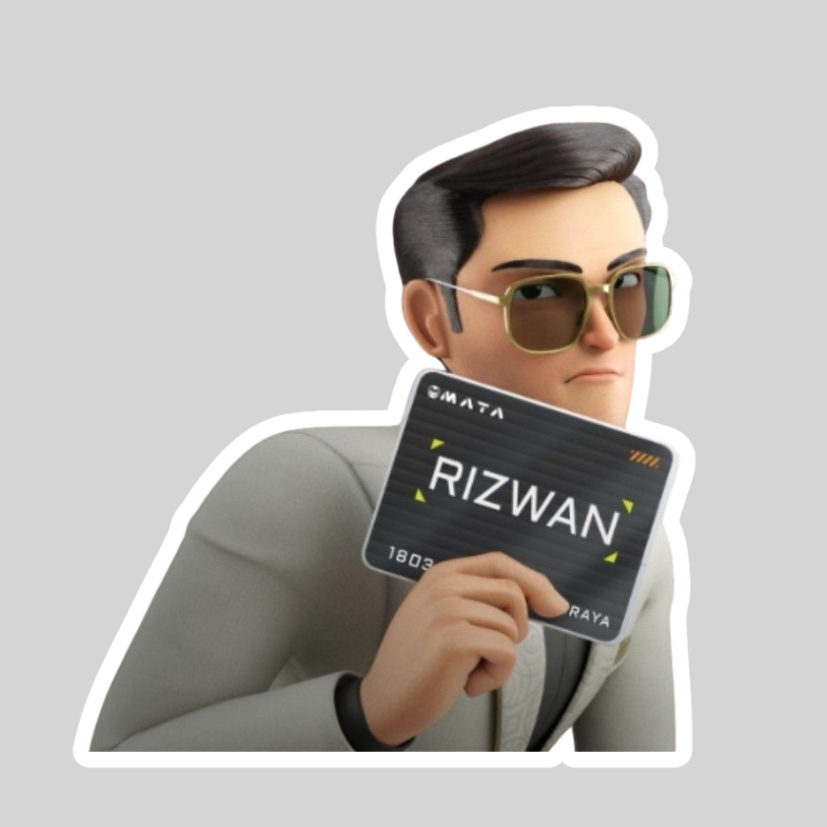 Ejen Rizwan - Ejen Ali The Movie Stickers