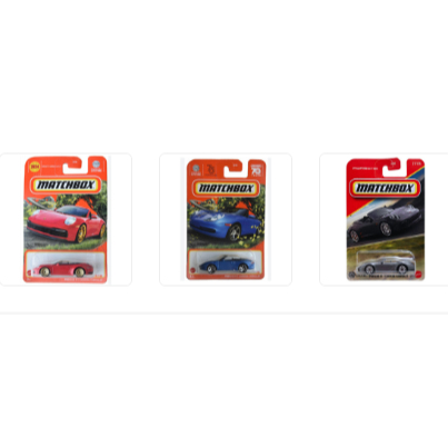 Matchbox Porsche 911 Carrera Cabriolet Series สําหรับคอลเลกชันและ