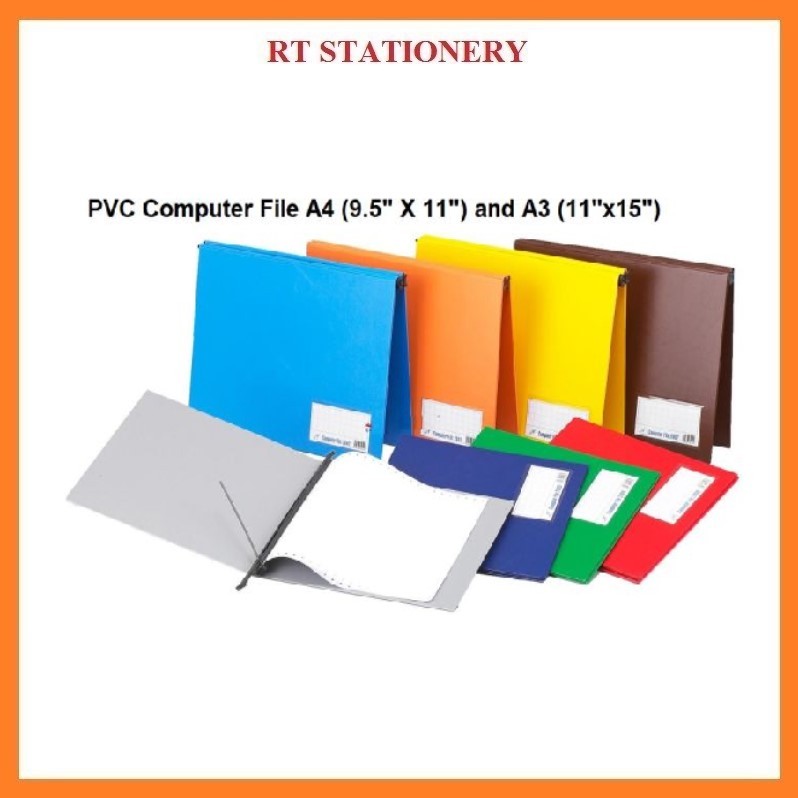 East File แฟ้มคอมพิวเตอร์ A4 (9.5" X 11")