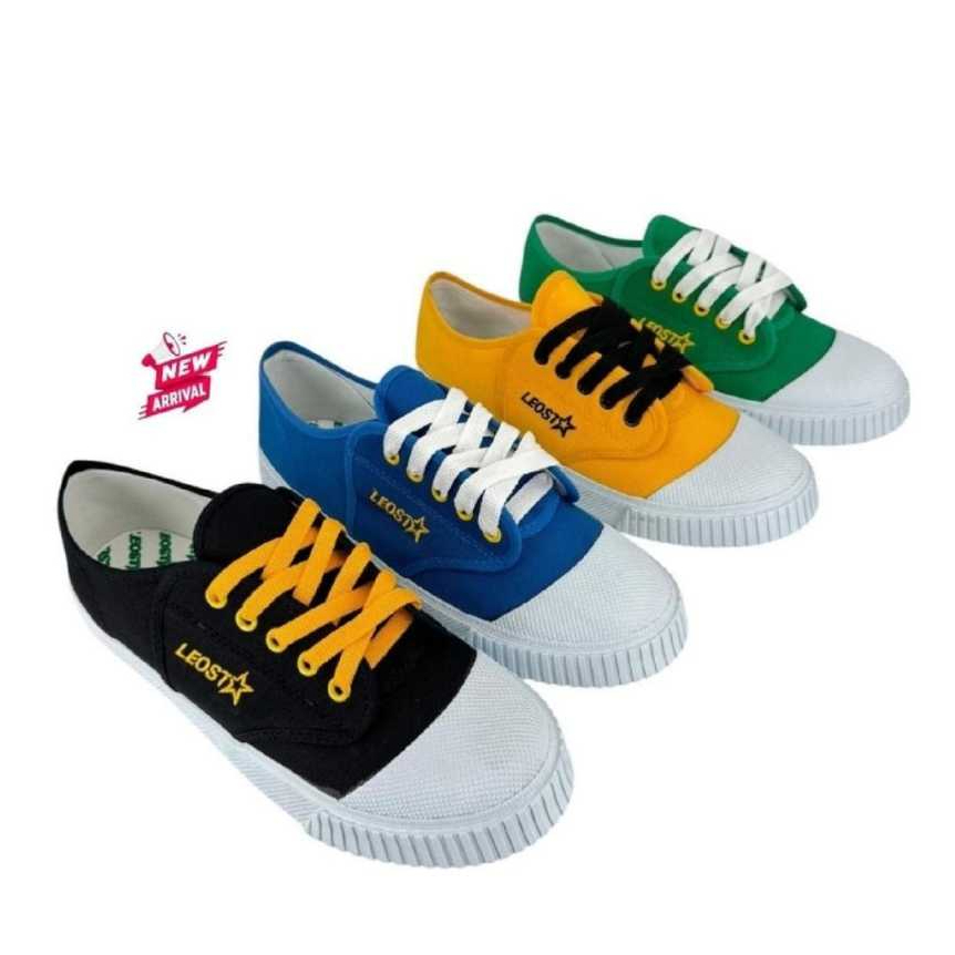 [ขนาด 37-45] LEO Nanyang PK5 Style ตะกร้อรองเท้า Kasut ตะกร้อ LEOSTAR Limited Edition MASHARE Nanyan