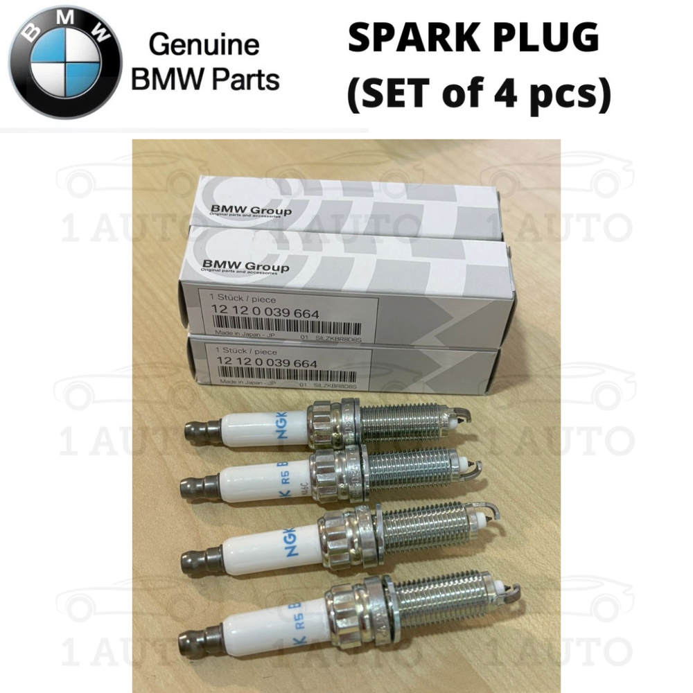 หัวเทียน (4 ชิ้น) สําหรับ BMW F30 F32 F34 F36 320i 328i F10 520i 528i E84 X3 F25 20i 28i X5 F15 E89 