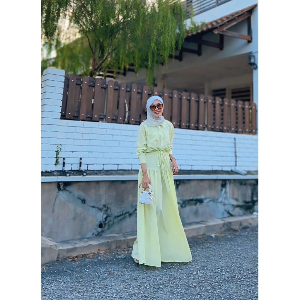 ANJALI Scotchy เดรสไร้เหล็ก