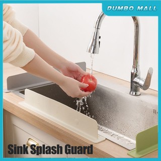 Sink Water Splash Guard Washing Baffle Kitchen Countertop Water Protector Splash-proof Silicone Board
