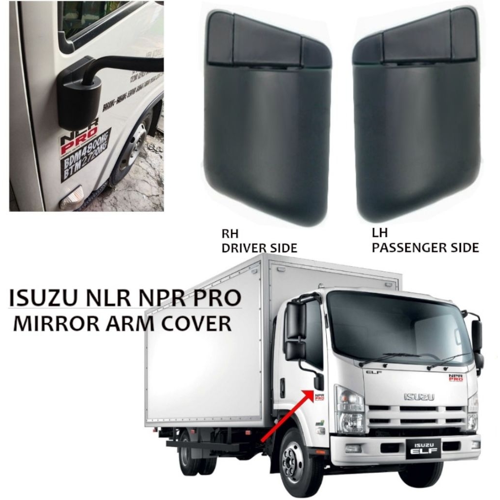 Isuzu Npr pro npr81 FVR240 NLR PRO NPR150 NPR155 NMR ฝาครอบแขนกระจก